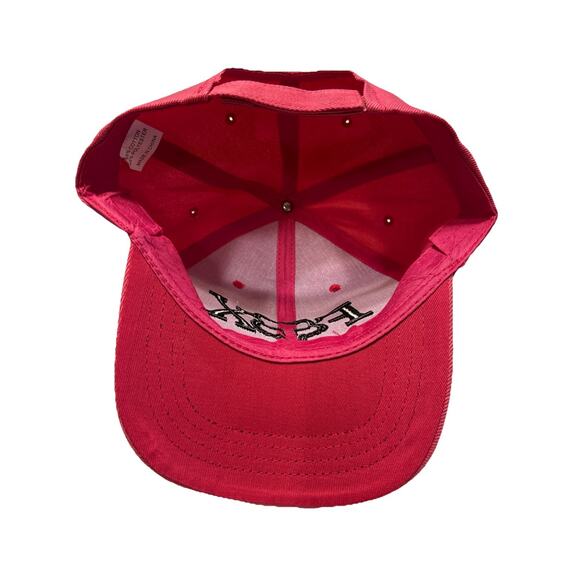 Fox Racing Hat Pink Strapback One Size OSFA Y2K Logo - Picture 6 of 6